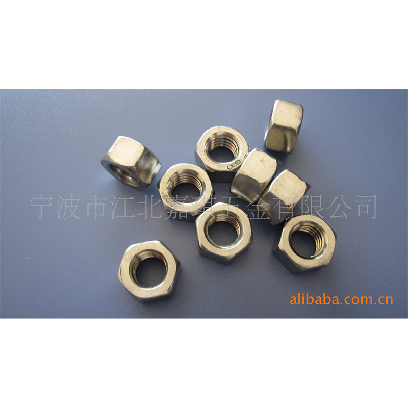 供应高品质不锈钢304美制六角螺母