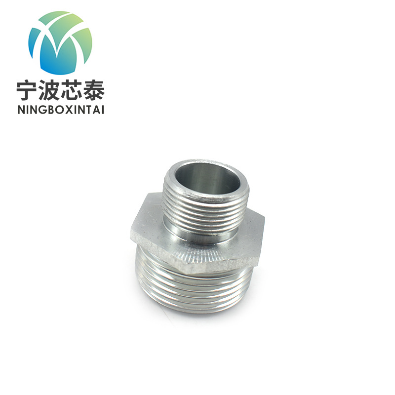 H型碳钢接头液压管件 厂家供应 连接件接头 接头卡套