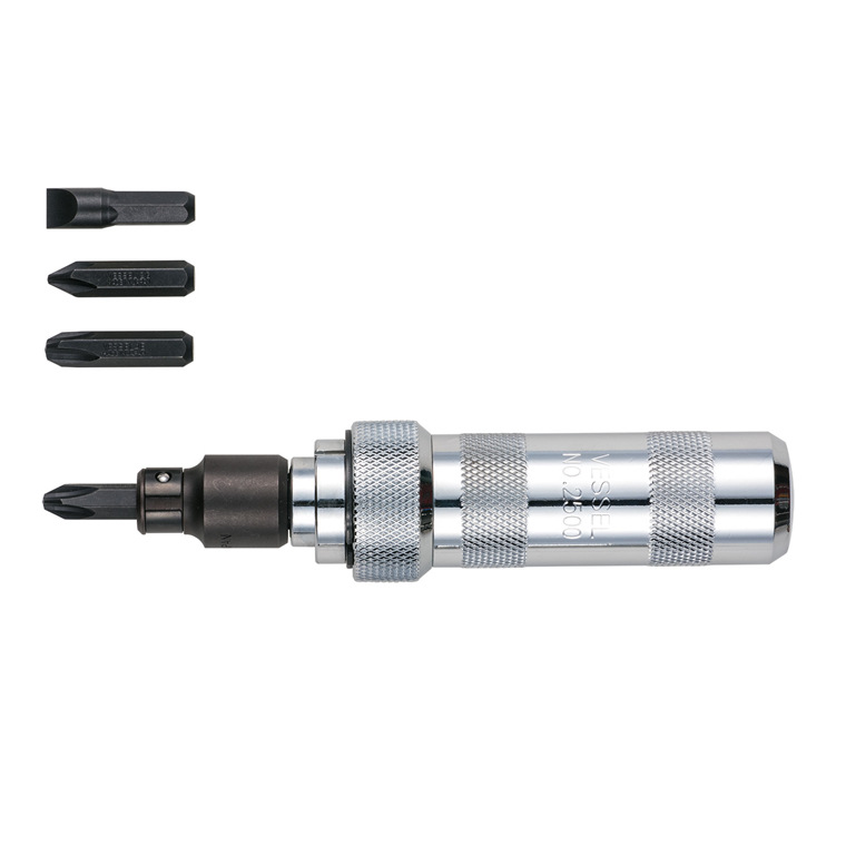 进口日本VESSEL威威 冲击螺丝刀 敲击螺丝批 250001/260002