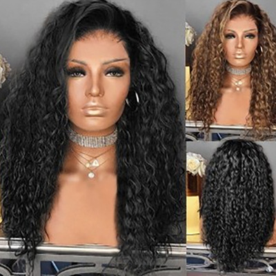 Curly Hair Wigs Parrucche per capelli ricci Selling women pelucas long curly wigs and African small curly wigs