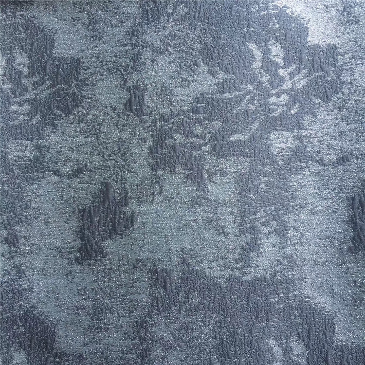 金属丝水墨画图案色织梭织提花布面料适用于服装装饰沙发布鞋子布