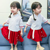 2019 new pattern Chinese style Children's clothing girl Hanfu children Tang costume Children ancient costume Ethnic style Dress