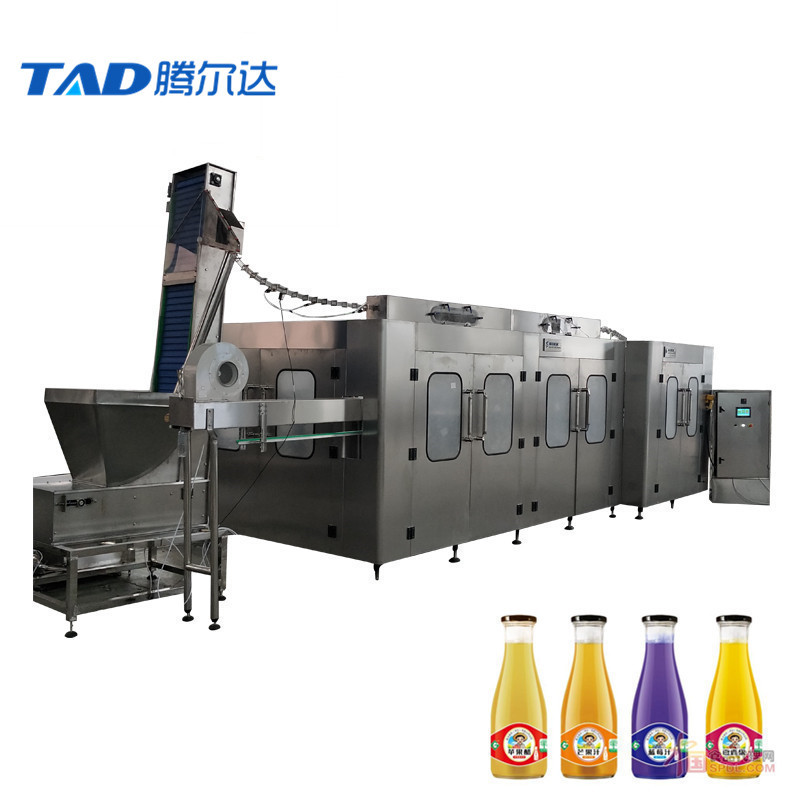 腾尔达机械厂家生产小型无菌 成套果汁饮料灌装机械 果汁灌装设备