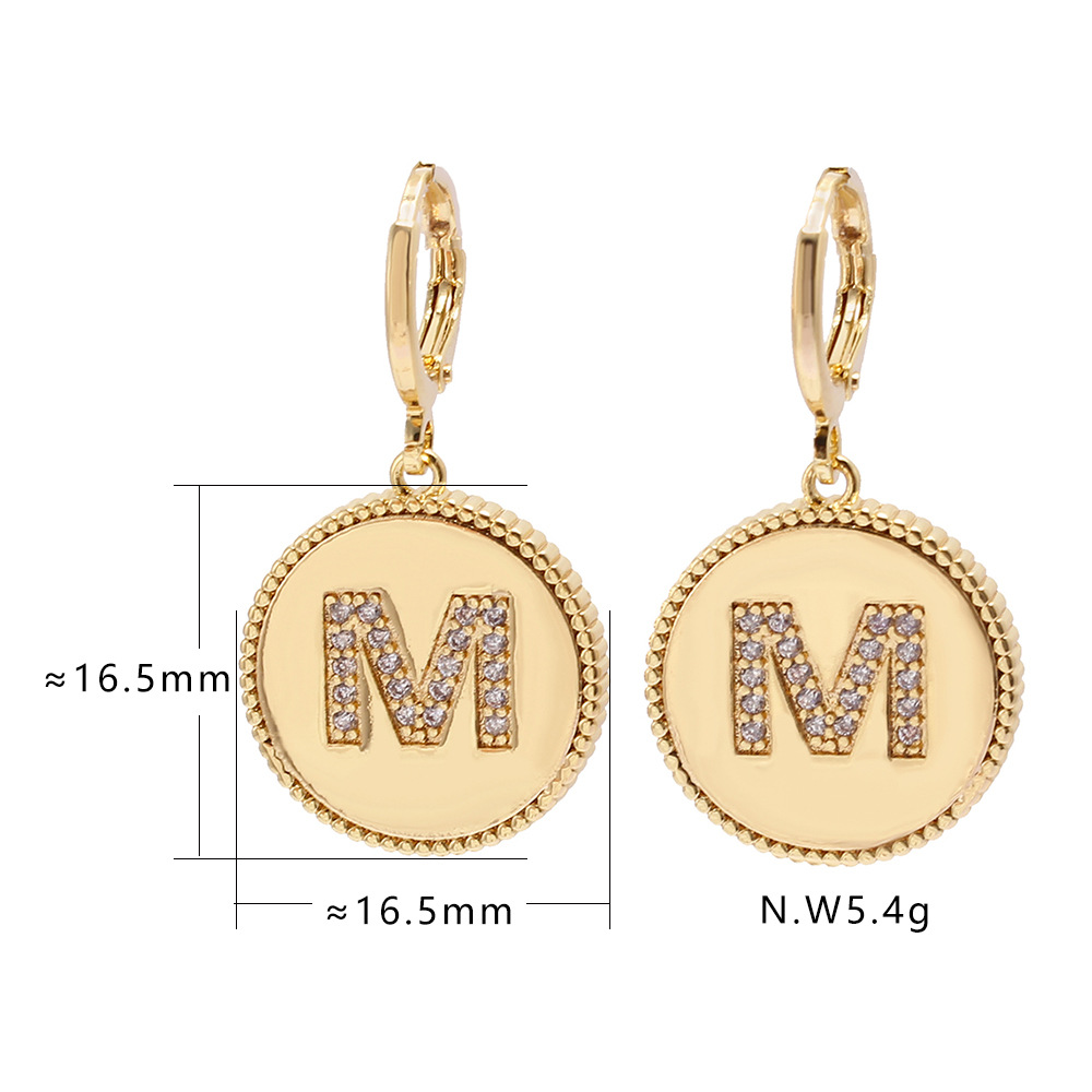 Fashion Zircon Pendant Necklace Earrings Set display picture 1