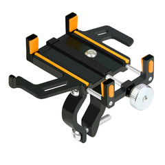 Aluminum alloy phone holder for electric bike, motorbike, bicycle, ride-hailing, shockproof, fixed navigation, phone stand