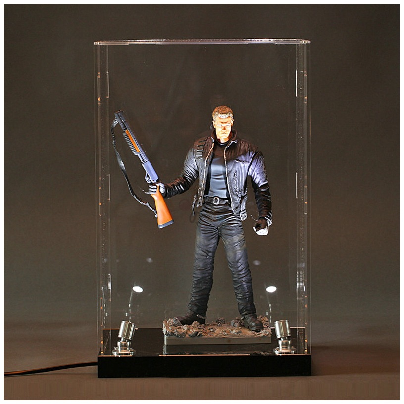 加工亚克力盒子透明展示盒亚克力防尘罩玩具包装盒子模型保护罩