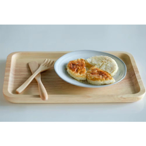 yfjy Japanese and Korean wooden spoons, forks, chopsticks, 3-piece set, household spoons, spoons, long-handled soup spoons, foreign trade tableware wholesale