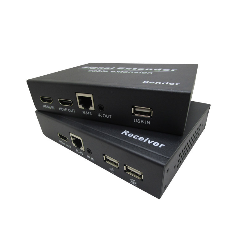 Langheng IPHU-200D Transmission 200m HDMI ExtenDer to RJ45 Transmission Supports the Lan anD Multiple Delivery