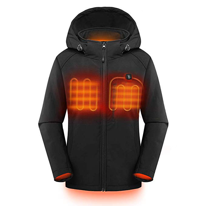 Electric heating jacket USB winter waterproof cold-proof carbon fiber smart heating men's and women's jacket jacket jacket assault jacket Electric heating jacket USB winter waterproof cold-proof carbon fiber smart heating men's and women's jacket jacket jacket assault jacket