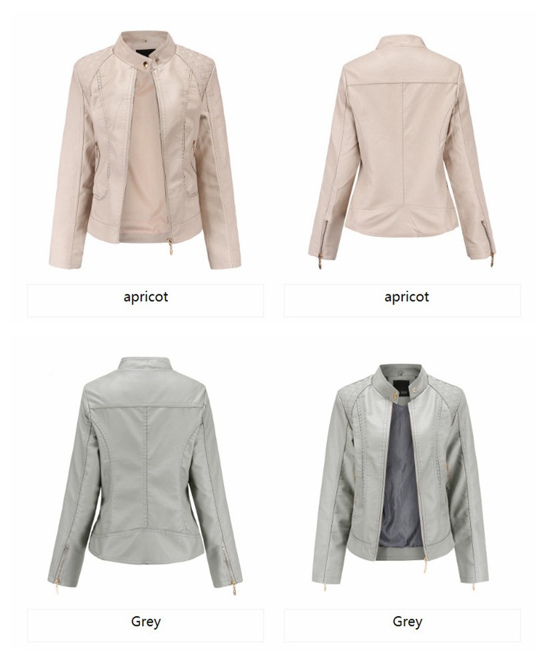 Veste cuir femme en PU - Ref 3447638 Image 17