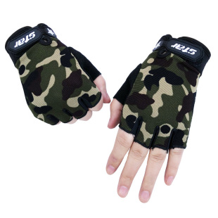 Miqianhan children's half finger gloves men's and women's cycling bicycle fitness sports tactical protective thin manufacturer