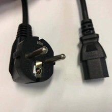 欧规电源线 欧标插头线 欧式烟斗头线法国德国电脑配置对接转换线