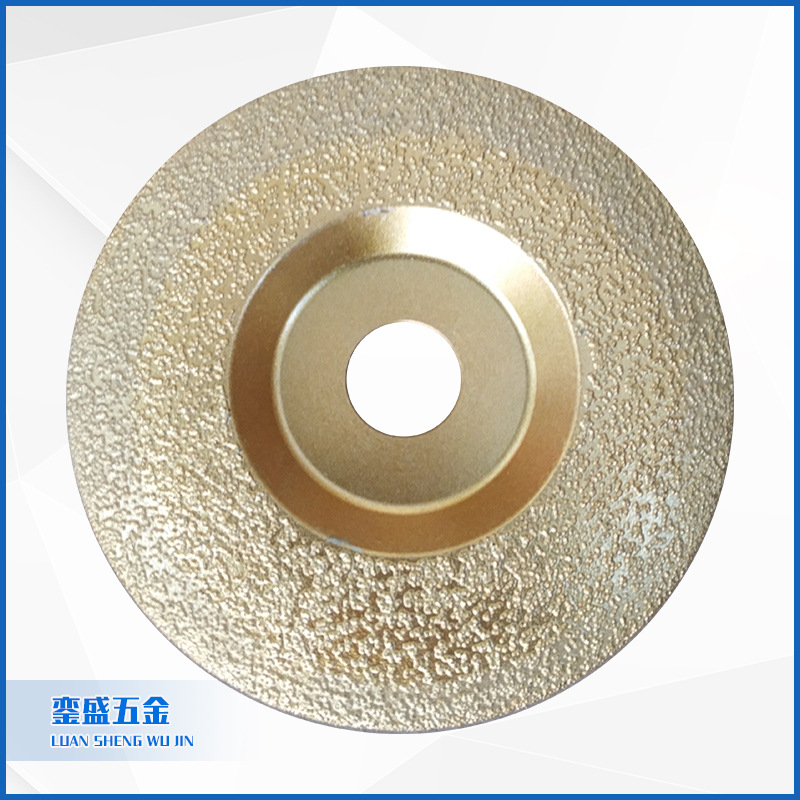 金属件合金打磨加工用磨光片 表面金刚石不脱落耐磨钎焊磨光片