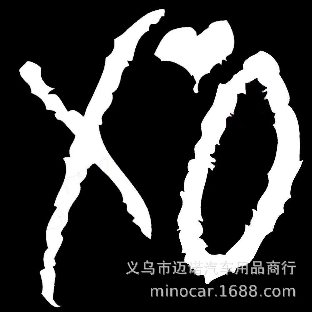 Заграничная торговля AliExpress Любовь XO PET Анти-слепые фильмы резьба Каршот паста Авто заднее стекло украшение наклейка