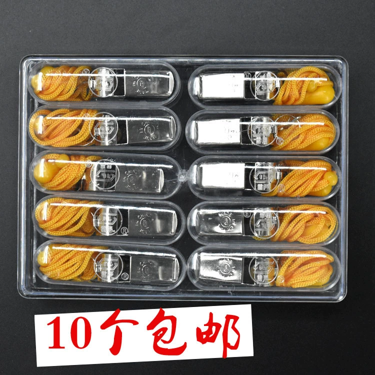 Оригинальные товары гром металлический рефери свисток 201 нержавеющая сталь Медный свисток для спорта Баскетбол футбольный матч