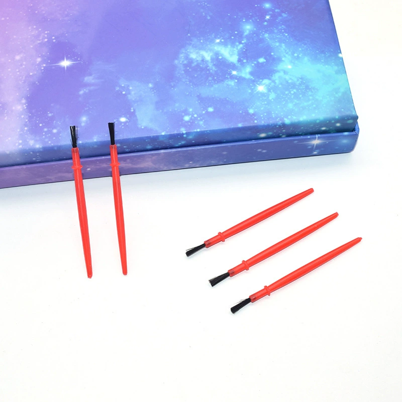 Прямая поставка с фабрики 8 см Новый Материал Красная кисть DIY живопись ход соответствующая пластиковая маленькая кисть