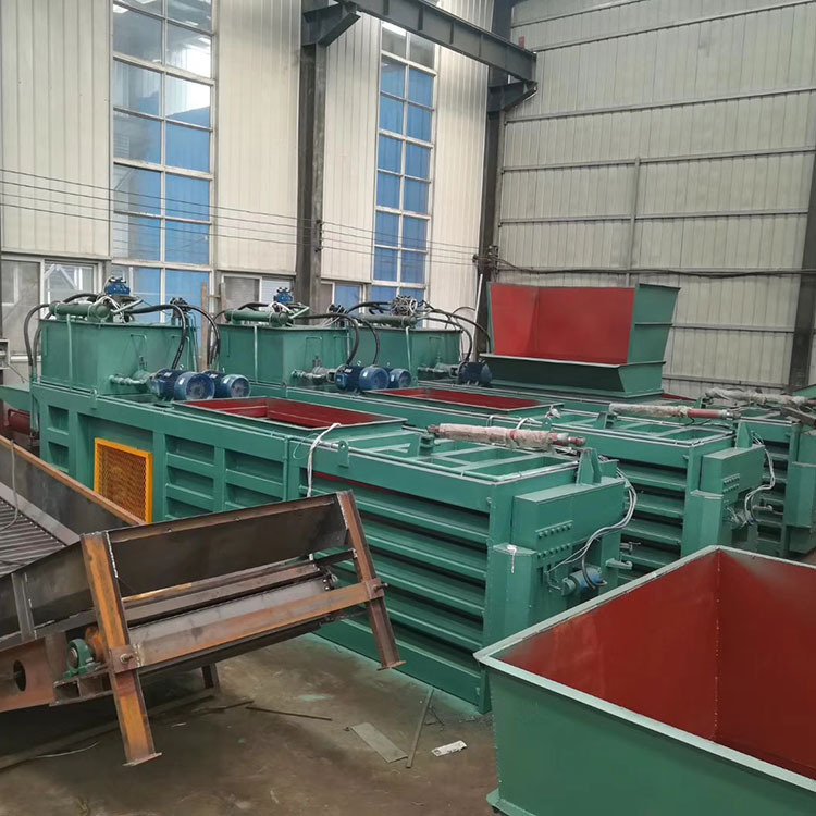 大型废纸打包机 废旧秸秆打包机 卧式废纸箱易拉罐塑料瓶打包机