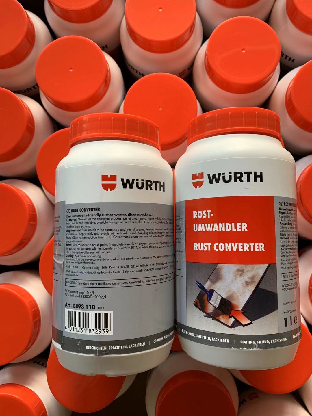德国wurth伍尔特防锈剂 铁锈转化剂 893110
