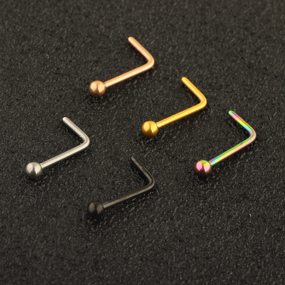 Fashion Geometric Metal Nose studs 1 Piece