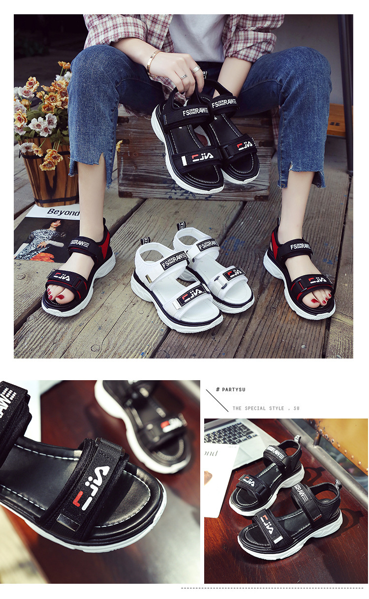 Chaussures été pour femme en Caoutchouc - Ref 3345192 Image 28