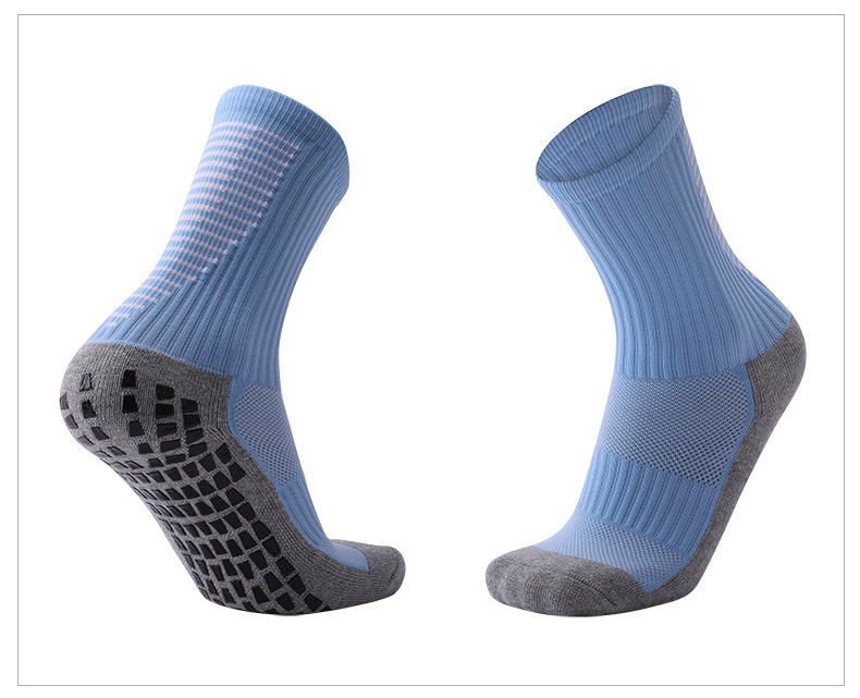 Asciugamano sportivo per adulti, traspirante, antiscivolo, resistente all'usura, assorbente per il sudore, spesso, a metà polpaccio, Mingjun Dot Glue_voghion.com