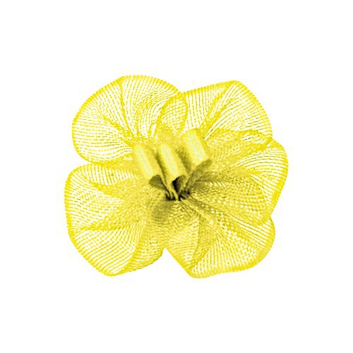 Yao Ming cinta flor decoración hecha a mano 2,2 cm ancho cinta flor accesorios de bricolaje regalo embalaje ropa interior ropa cinta pequeña flor
