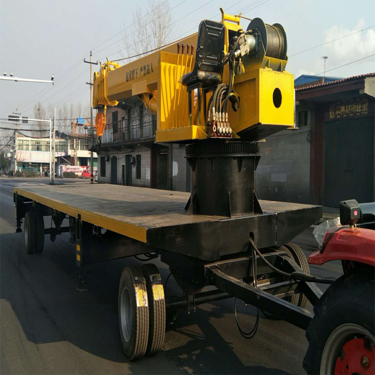 厂销售支持拖拉机平板吊 拉电线杆钢材树木拖拉机吊