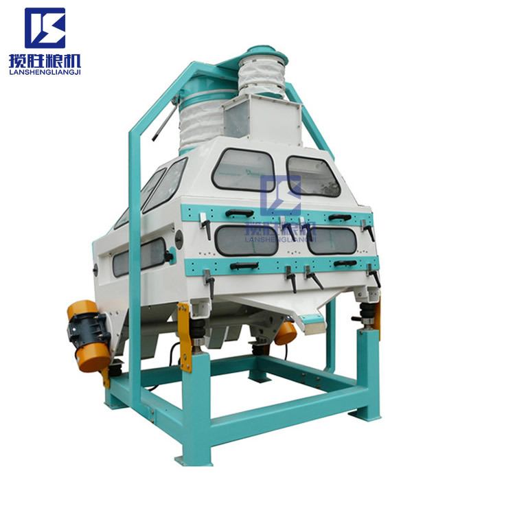 湖北杂粮去石机稻谷比重筛选清理除杂设备