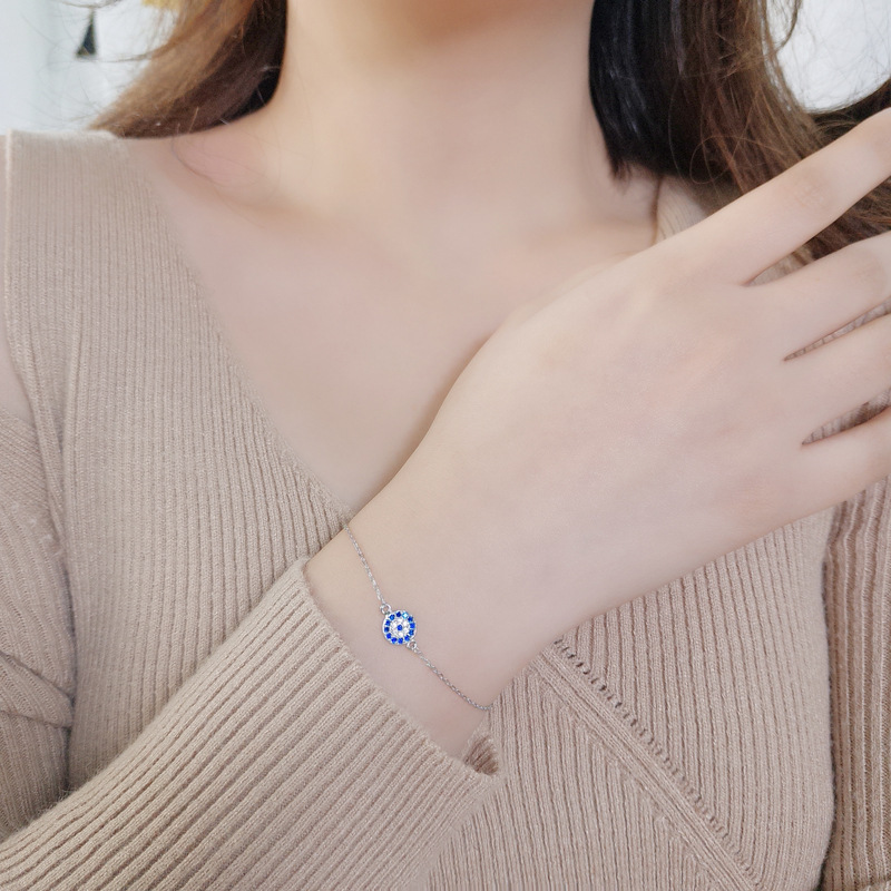 Evil Eye Bracelet Close Up