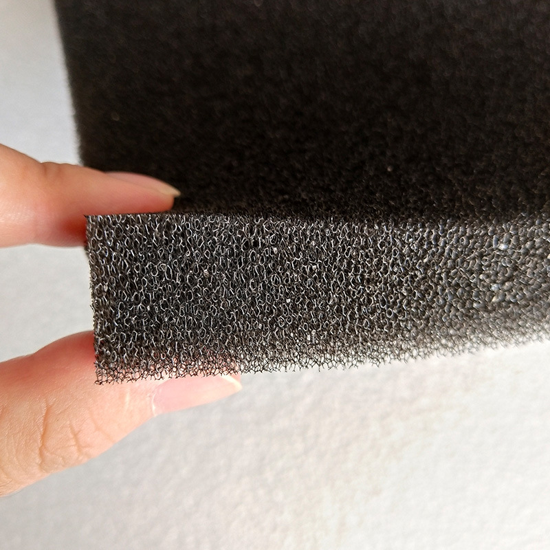 支持定制 空压机过滤海绵片2*1*0.02m粉尘挡棉材料黑色细孔过滤