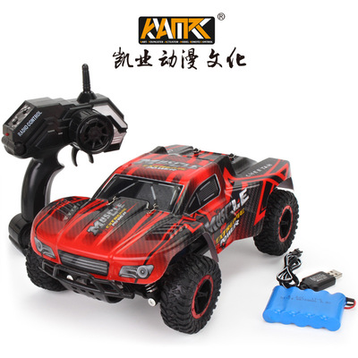 KYAMRC 1:16遥控短卡赛车 2.4G漂移越野高速车 儿童玩具沙地车|ru