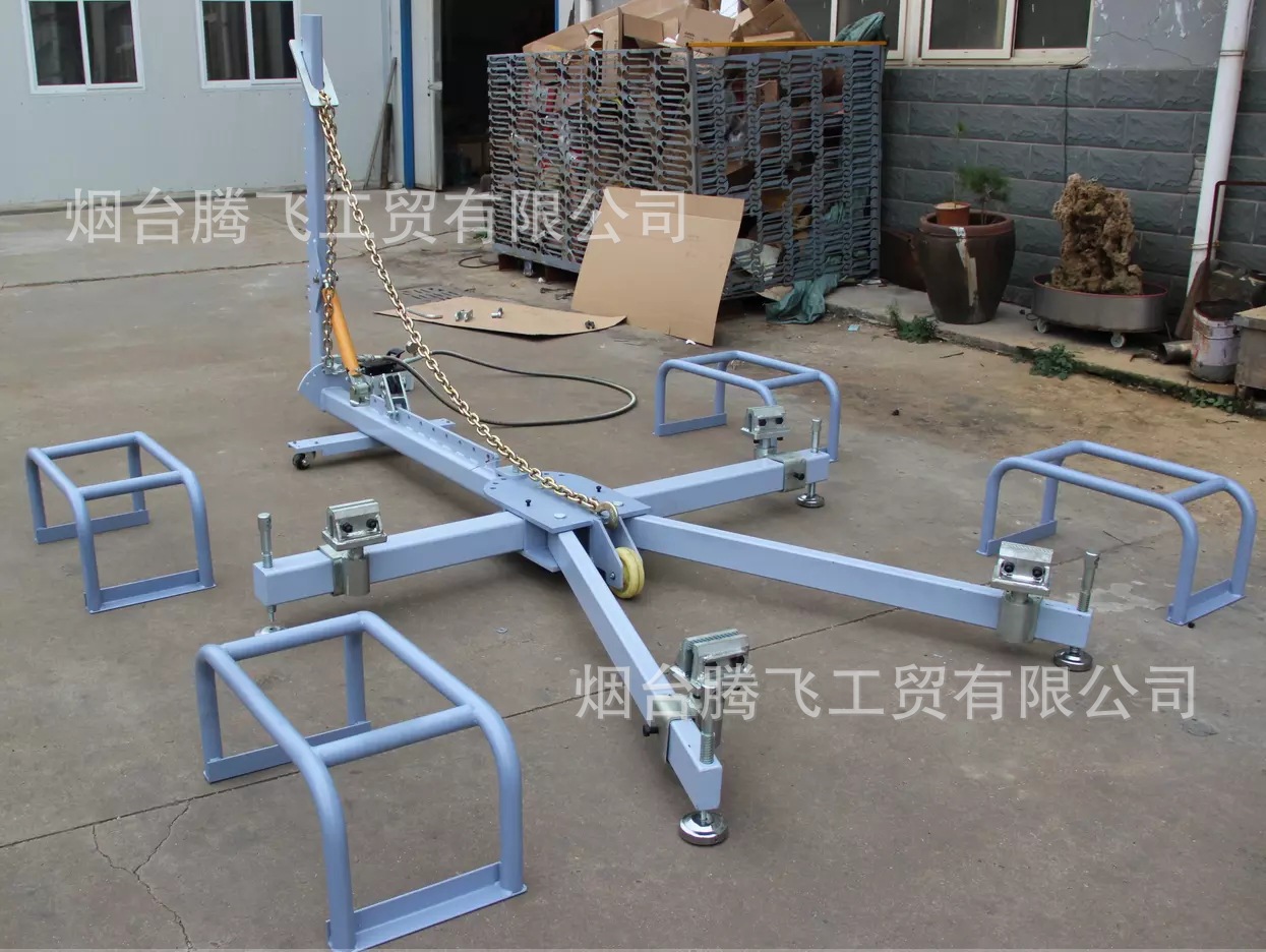 Simple coche viga corrector fábrica cuerpo directo equipo de corrección de chapa Reparación de plataforma de cirugía