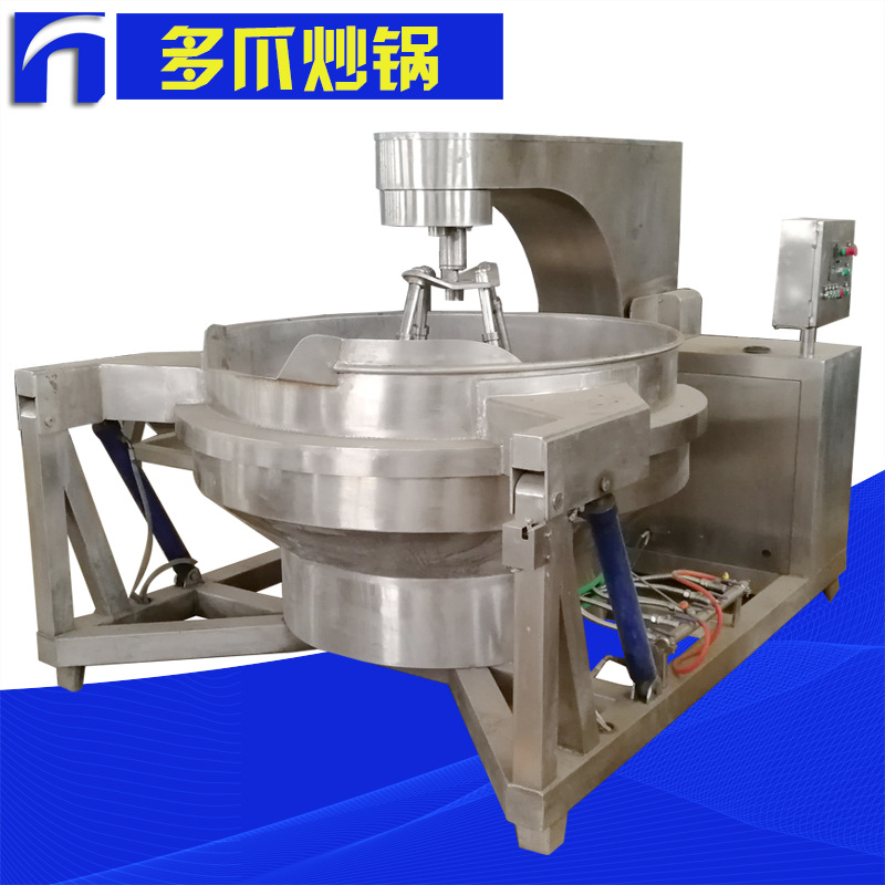 Manufactor supply large Planet stir Wok 1000L Frying machine Stainless steel Sauces Wok