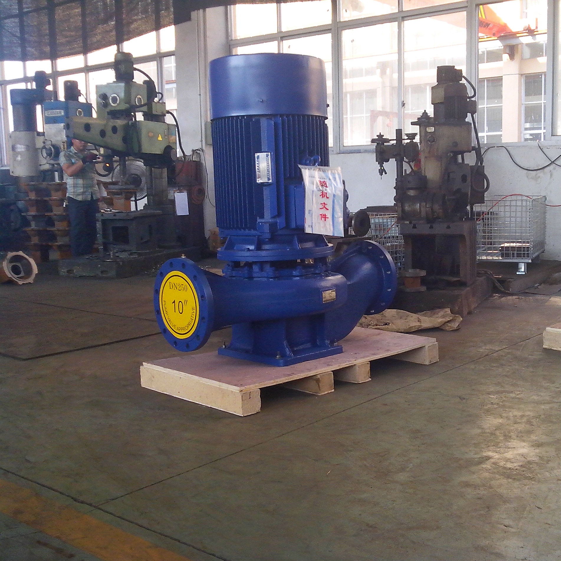 厂家供应ISG150-200型 立式管道离心泵/管道循环水泵/管道加压泵