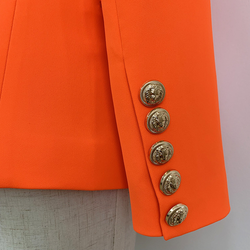 Fluorescent Orange Blazer Image 5