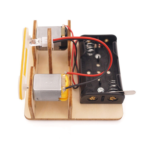Junior high school students physical science small experiment handmade DIY generator energy conversion STEAM science teaching aids