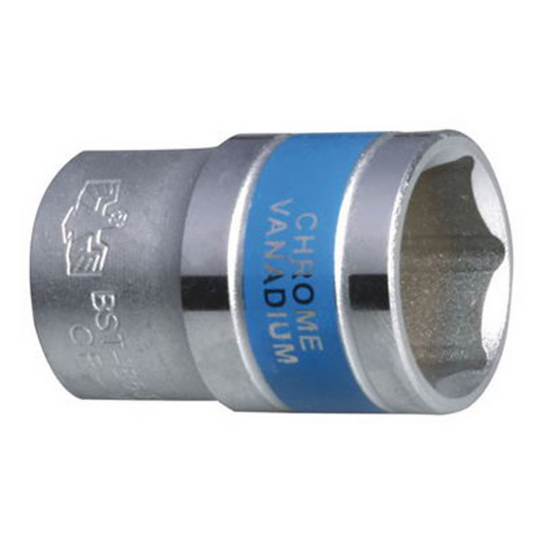 .鹰之印12.5mm系列六角蓝带套筒 短套筒头子 汽车维修工具8-32mm