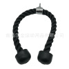 Fitness training black stocks biceps muscle rope bast muscles nylon tension ropes high -level drop -down pull rope