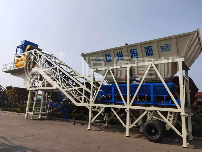 小型移动式搅拌站  混凝土移动搅拌站  35移动搅拌站