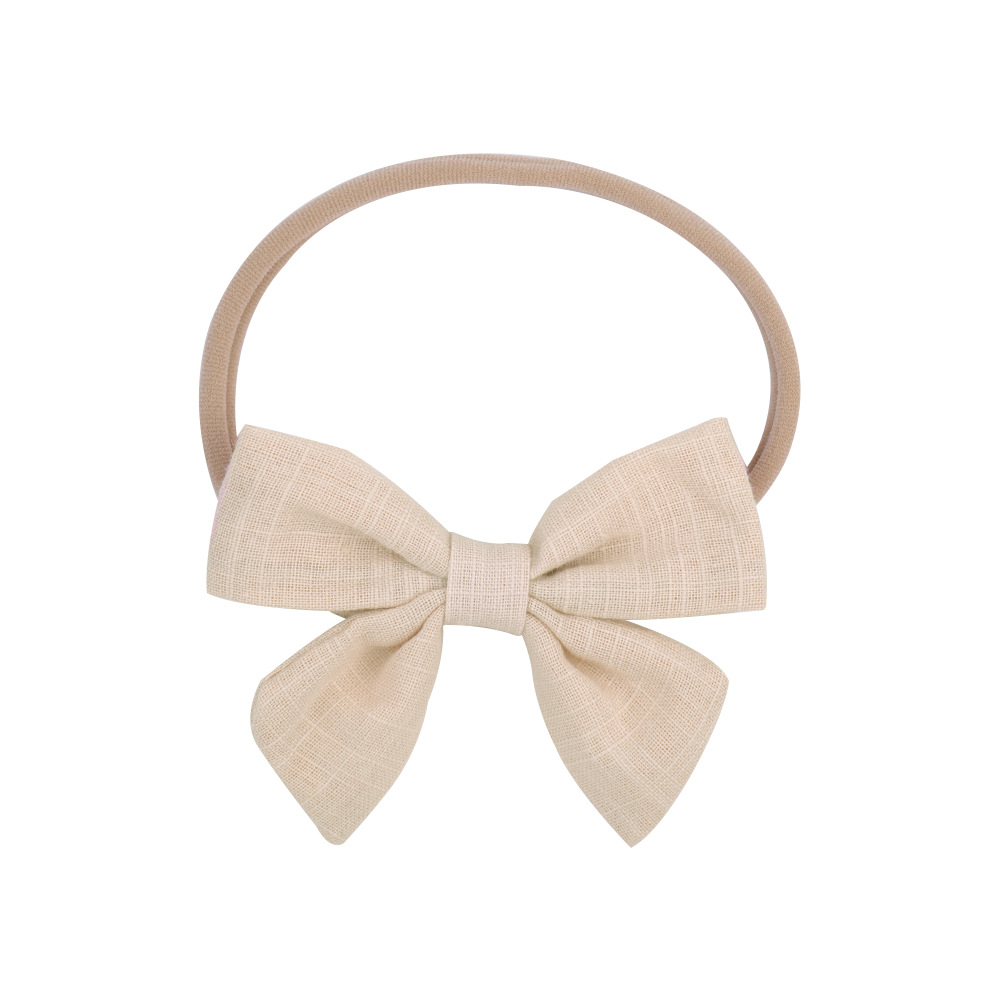 Fashion Simple Cotton Bow Hair Ring Set display picture 9