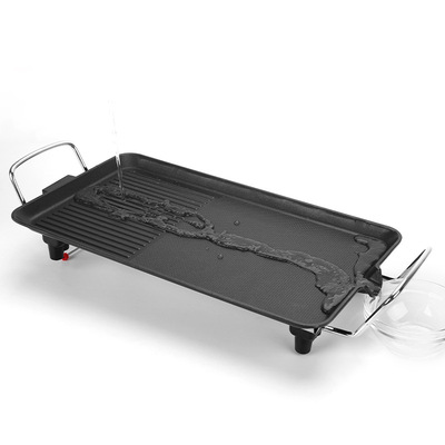 trumpet Manufactor wholesale multi-function Electric grill household smokeless Barbecue machine Korean Electric hotplate bbq Barbecue rack