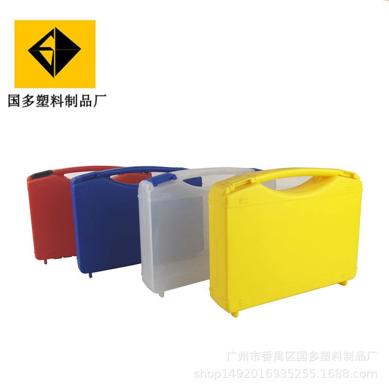 01源头厂家全新塑料 手提塑料工具箱 小号高透明工具箱|ru