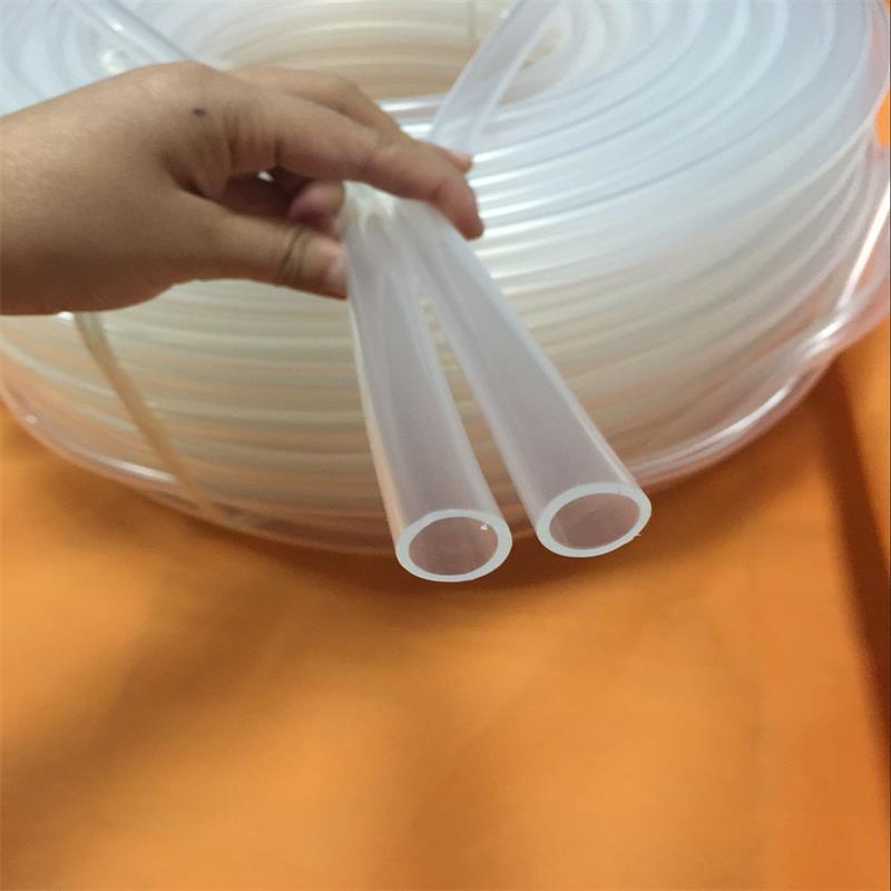 厂家供应硅胶管 磨砂硅胶管 高抗撕硅胶管 发亮 透明硅胶管