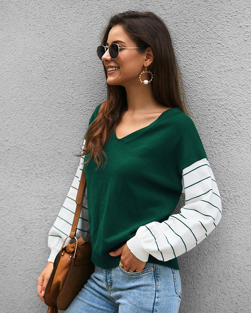 women's long-sleeved sweater NSKA9631