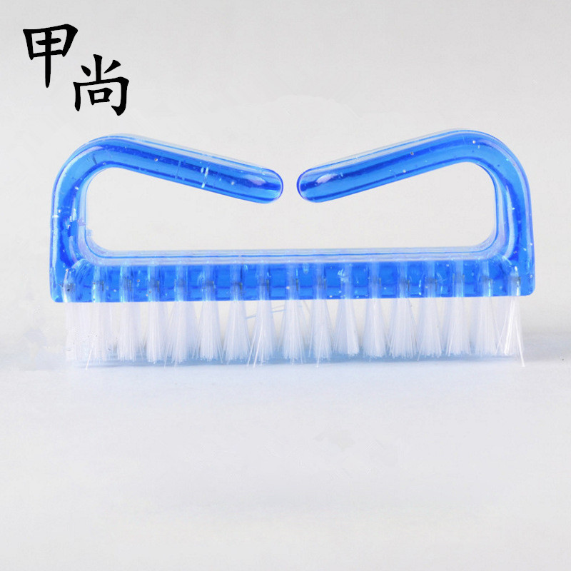 Manufactor Direct selling Nail Brush Large Horn Brush Dust Nail enhancement Plastic Nail Brush Plastic Nail brush