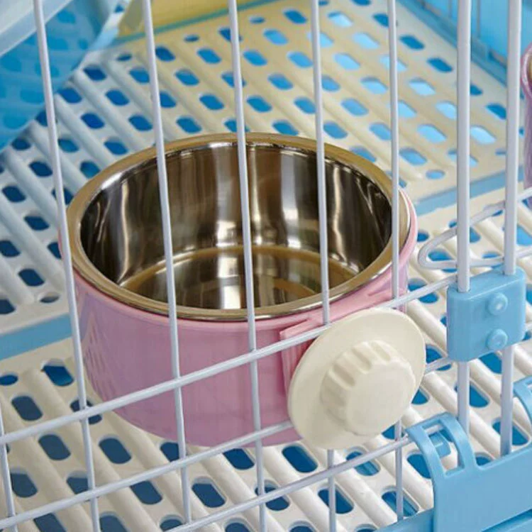 Миска для кошачьей еды Висячая миска для кошачьей еды Миска для собачьей еды Висячая миска для домашних животных Миска для кошек из нержавеющей стали