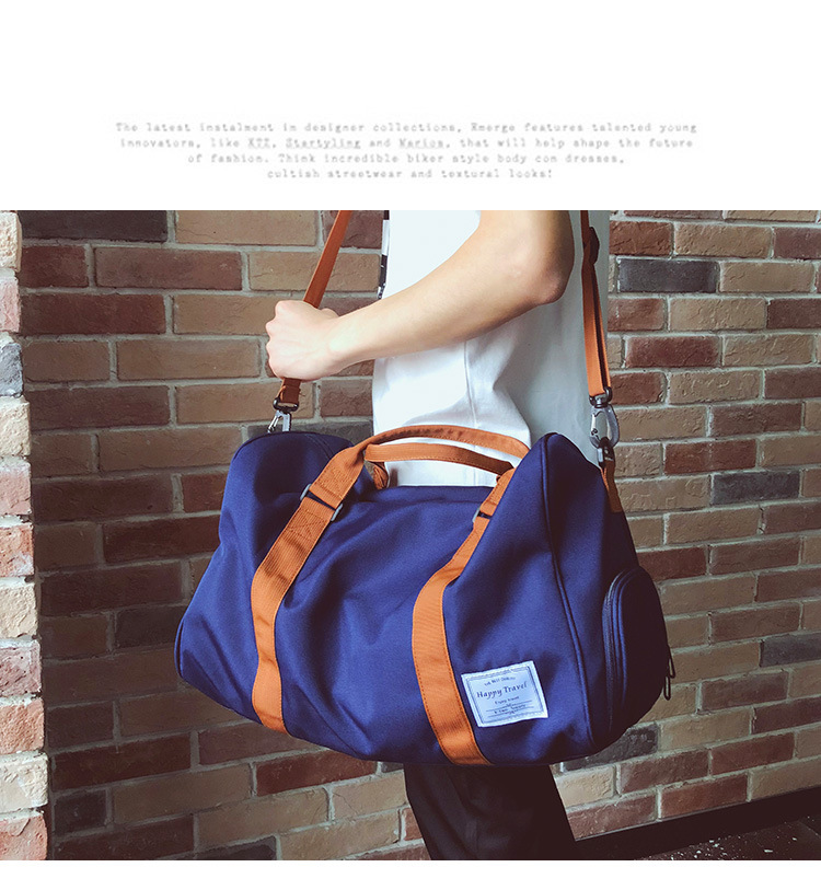 Unisex Basic Classic Style Solid Color Oxford Cloth Travel Bags display picture 18