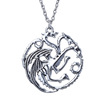 European and American hot -selling power game Targaryen fire dragon necklace ice and fire song manufacturers wholesale