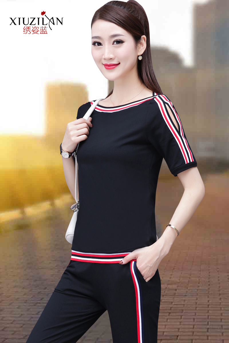 Costume femme BLEU BRODé en Coton - Ref 3334161 Image 8