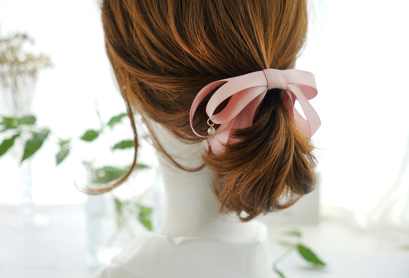 Korean Multilayer Ribbon Fabric Bow Hair Clip Wholesale Nihaojewelry display picture 9